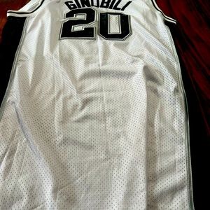 Authentic Manu Ginobili never worn authentic jersey